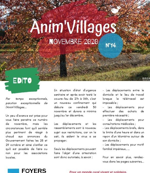 Anim’Villages – novembre 2020