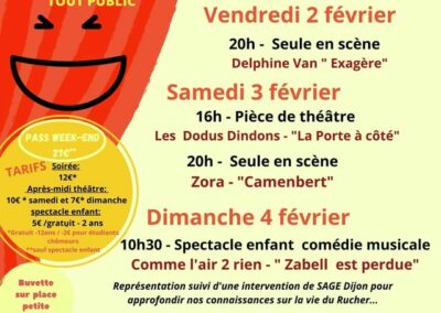 Festival Théâtre 3eme édition – Barbirey Sur Ouche